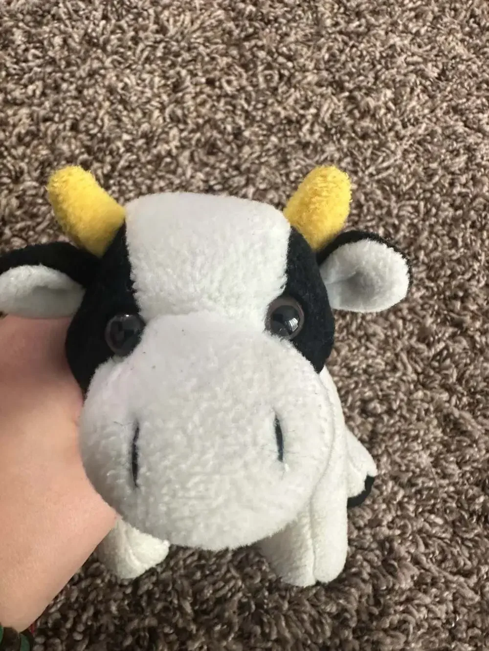 DanDee Collector's Choice Bean Bag Friends Clem the Cow Plush Stuffed Animal